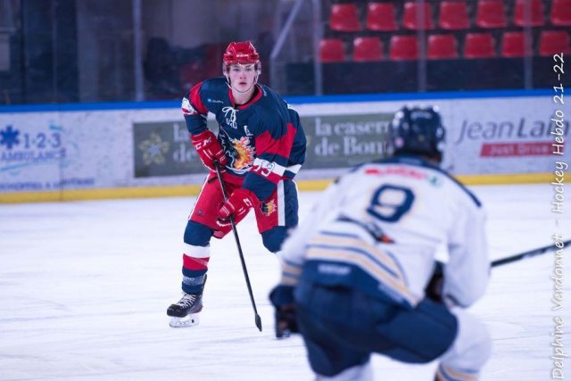 Photo hockey reportage U20 Grenoble - Villard de Lans
