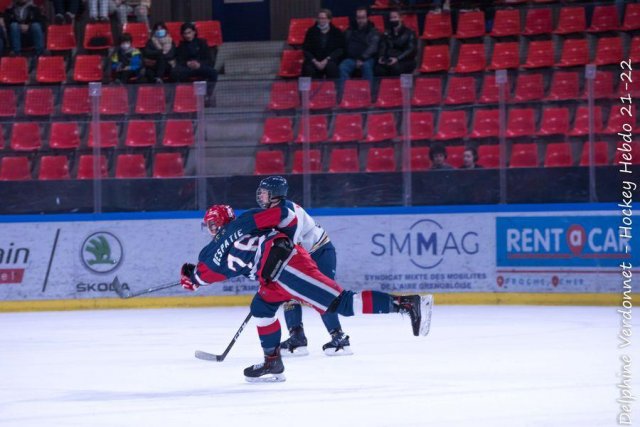 Photo hockey reportage U20 Grenoble - Villard de Lans