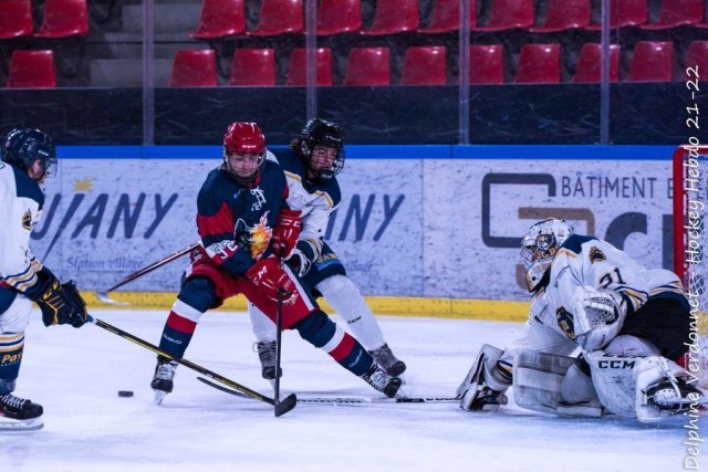 Photo hockey reportage U20 Grenoble - Villard de Lans