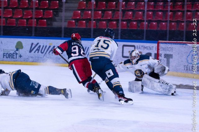 Photo hockey reportage U20 Grenoble - Villard de Lans