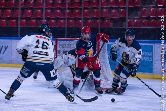 Photo hockey reportage U20 Grenoble - Villard de Lans