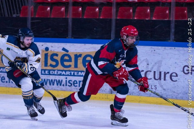 Photo hockey reportage U20 Grenoble - Villard de Lans