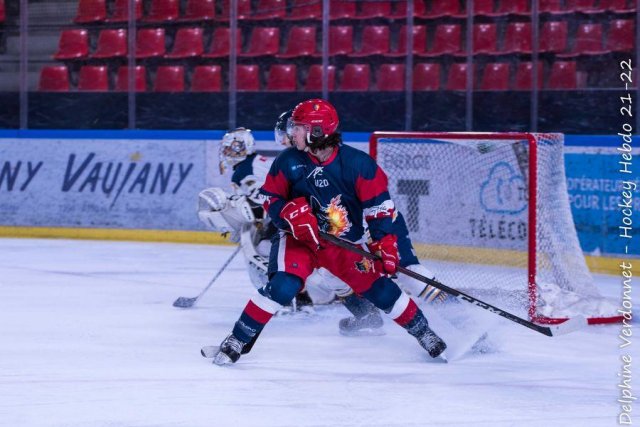 Photo hockey reportage U20 Grenoble - Villard de Lans