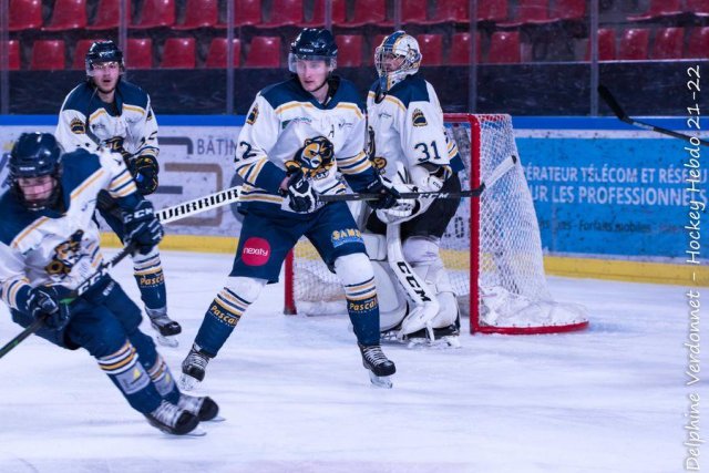 Photo hockey reportage U20 Grenoble - Villard de Lans