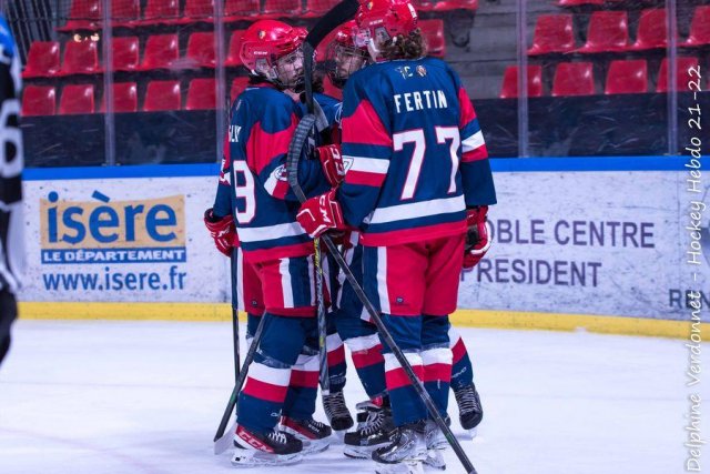 Photo hockey reportage U20 Grenoble - Villard de Lans