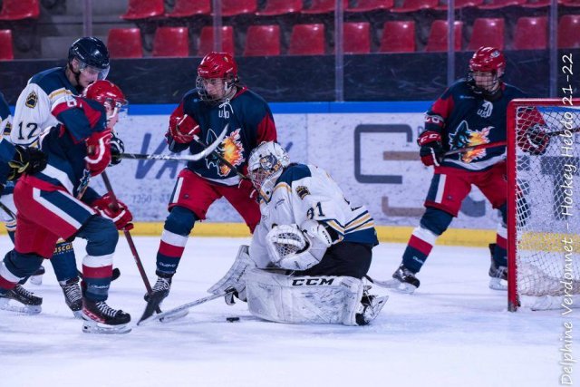 Photo hockey reportage U20 Grenoble - Villard de Lans