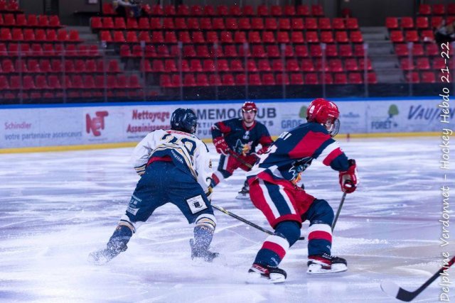 Photo hockey reportage U20 Grenoble - Villard de Lans