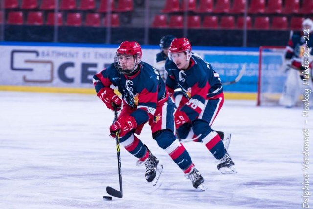 Photo hockey reportage U20 Grenoble - Villard de Lans