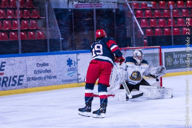 Photo hockey reportage U20 Grenoble - Villard de Lans