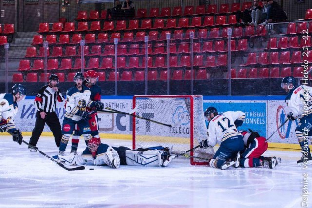 Photo hockey reportage U20 Grenoble - Villard de Lans