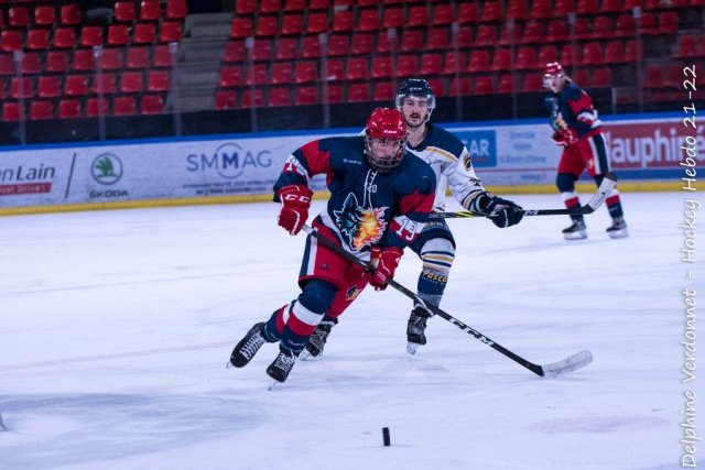 Photo hockey reportage U20 Grenoble - Villard de Lans