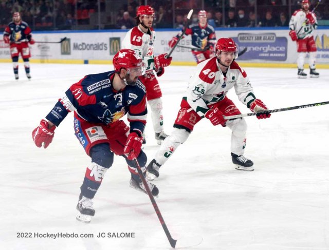 Photo hockey match Grenoble  - Cergy-Pontoise le 23/03/2022
