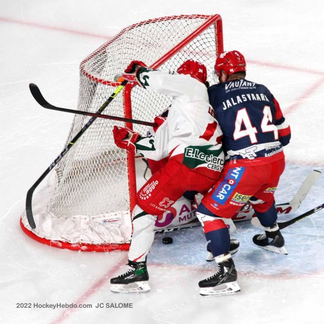 Photo hockey match Grenoble  - Cergy-Pontoise le 23/03/2022