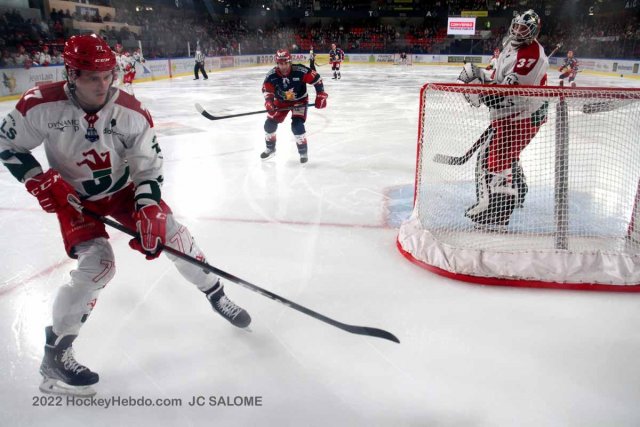 Photo hockey match Grenoble  - Cergy-Pontoise le 23/03/2022