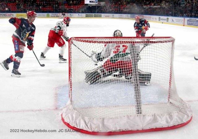 Photo hockey match Grenoble  - Cergy-Pontoise le 23/03/2022