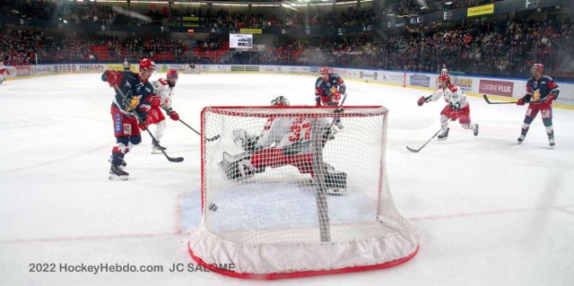 Photo hockey match Grenoble  - Cergy-Pontoise le 23/03/2022