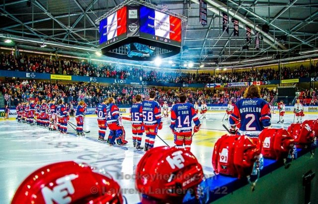 Photo hockey match Grenoble  - Cergy-Pontoise le 23/03/2022