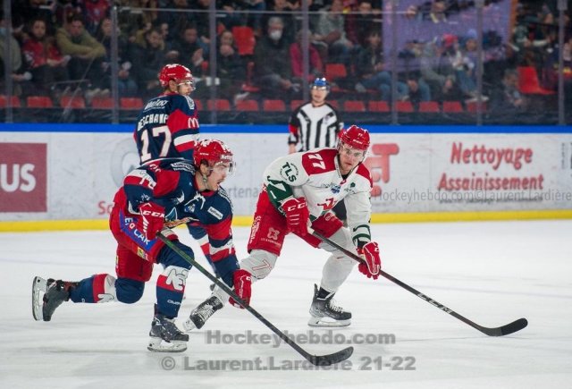 Photo hockey match Grenoble  - Cergy-Pontoise le 23/03/2022