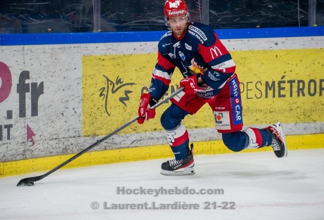 Photo hockey match Grenoble  - Cergy-Pontoise le 23/03/2022