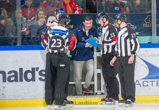 Photo hockey match Grenoble  - Cergy-Pontoise le 23/03/2022