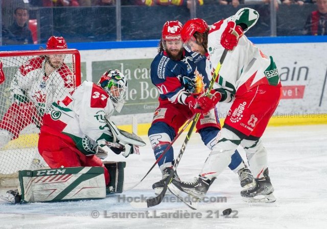 Photo hockey match Grenoble  - Cergy-Pontoise le 23/03/2022