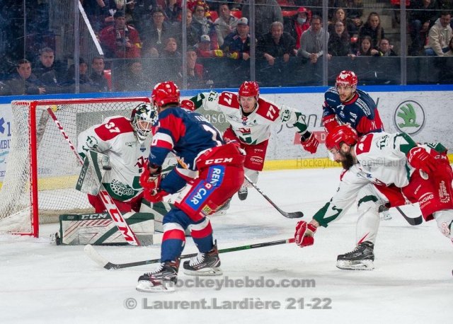 Photo hockey match Grenoble  - Cergy-Pontoise le 23/03/2022