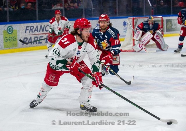 Photo hockey match Grenoble  - Cergy-Pontoise le 24/03/2022