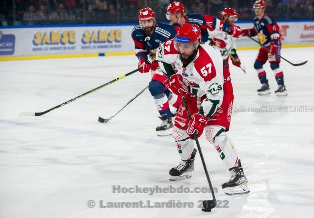 Photo hockey match Grenoble  - Cergy-Pontoise le 24/03/2022
