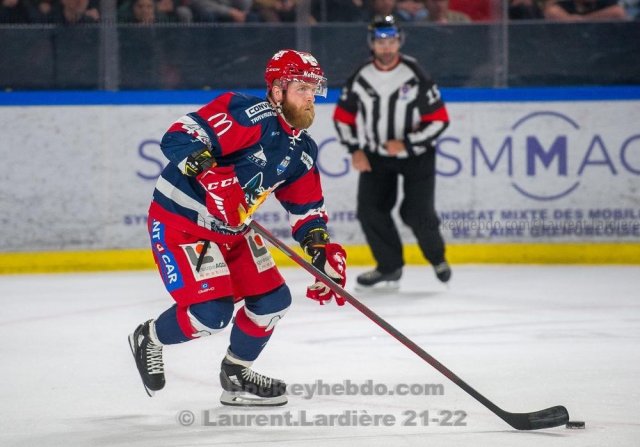 Photo hockey match Grenoble  - Cergy-Pontoise le 24/03/2022