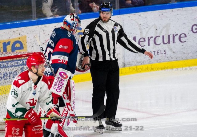 Photo hockey match Grenoble  - Cergy-Pontoise le 24/03/2022