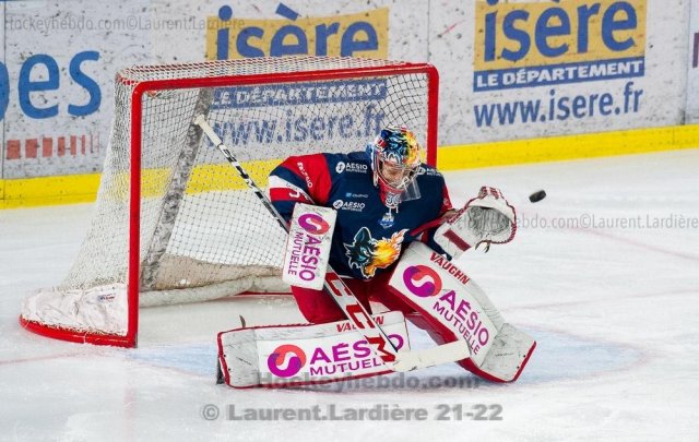 Photo hockey match Grenoble  - Cergy-Pontoise le 24/03/2022