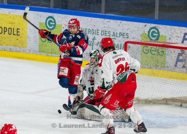 Photo hockey match Grenoble  - Cergy-Pontoise le 24/03/2022