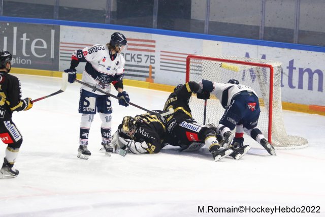 Photo hockey match Rouen - Angers  le 26/03/2022