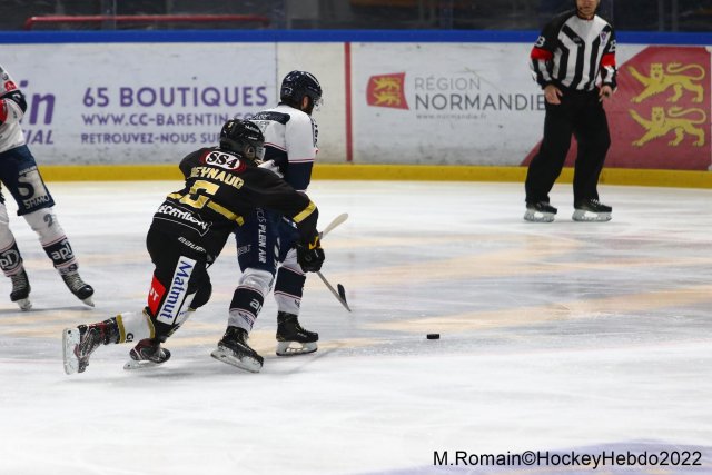 Photo hockey match Rouen - Angers  le 26/03/2022