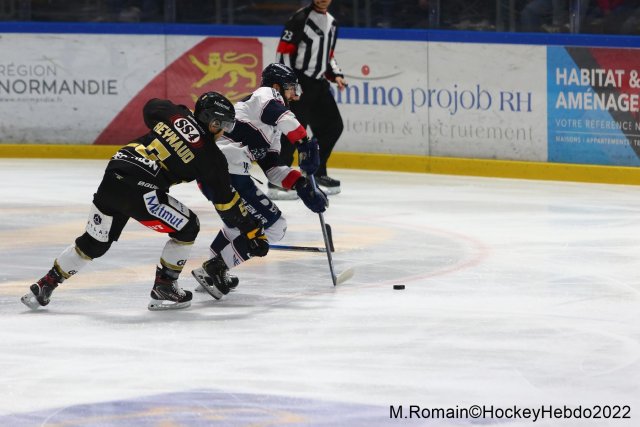 Photo hockey match Rouen - Angers  le 26/03/2022
