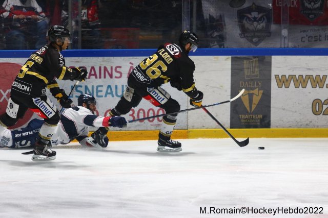 Photo hockey match Rouen - Angers  le 26/03/2022