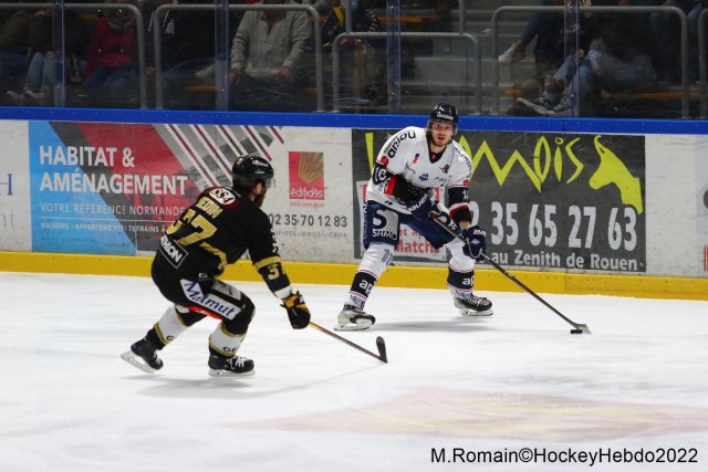 Photo hockey match Rouen - Angers  le 26/03/2022