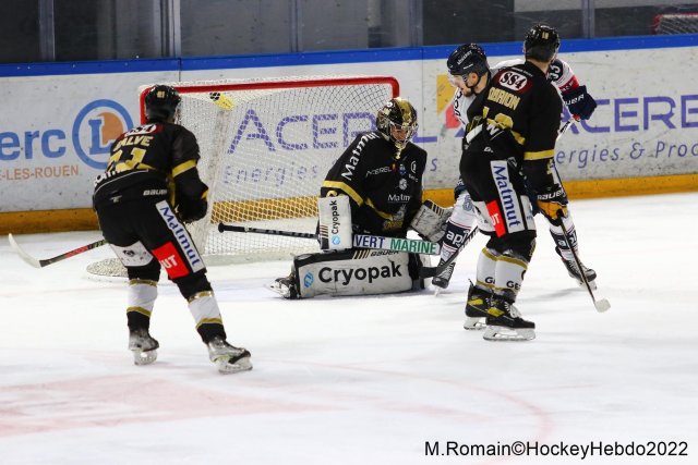 Photo hockey match Rouen - Angers  le 26/03/2022