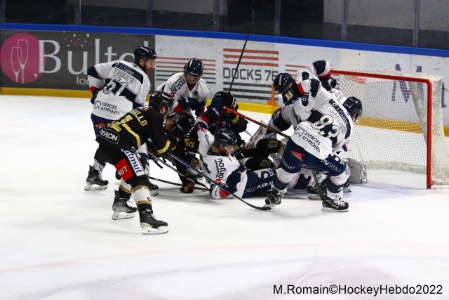 Photo hockey match Rouen - Angers  le 26/03/2022