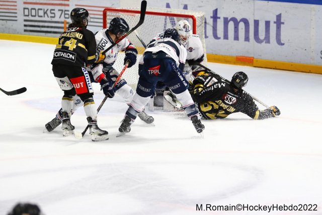 Photo hockey match Rouen - Angers  le 26/03/2022
