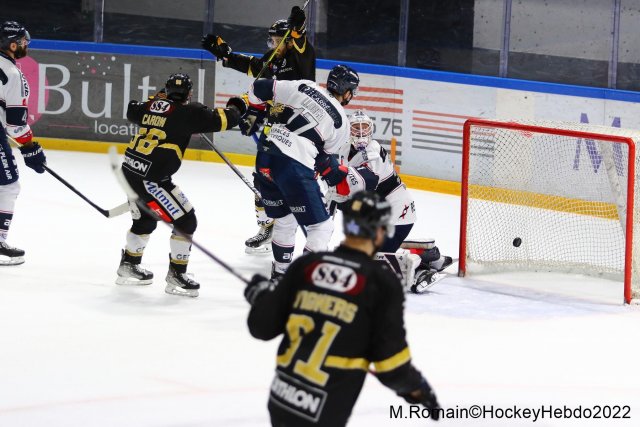 Photo hockey match Rouen - Angers  le 26/03/2022