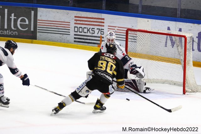 Photo hockey match Rouen - Angers  le 26/03/2022