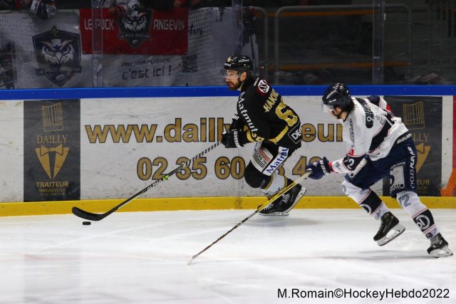 Photo hockey match Rouen - Angers  le 26/03/2022