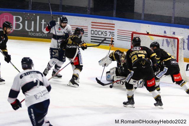 Photo hockey match Rouen - Angers  le 26/03/2022