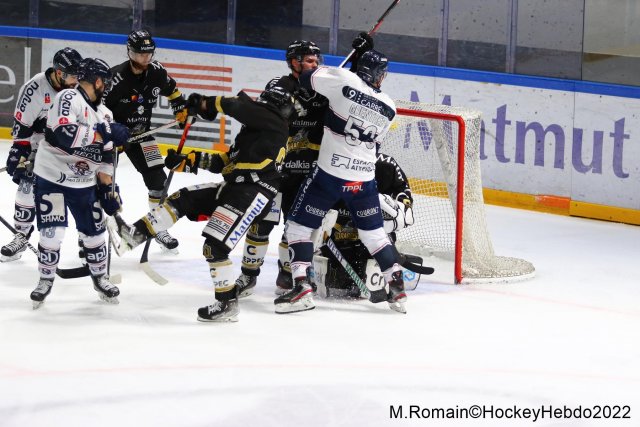 Photo hockey match Rouen - Angers  le 26/03/2022