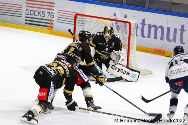 Photo hockey match Rouen - Angers  le 26/03/2022