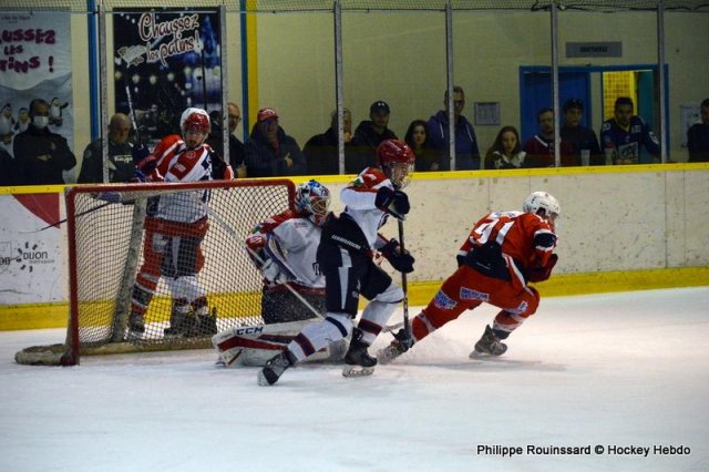 Photo hockey match Dijon  - Lyon le 26/03/2022