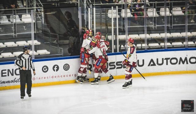Photo hockey match Cergy-Pontoise - Grenoble  le 26/03/2022
