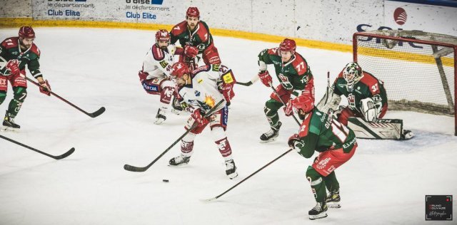 Photo hockey match Cergy-Pontoise - Grenoble  le 26/03/2022