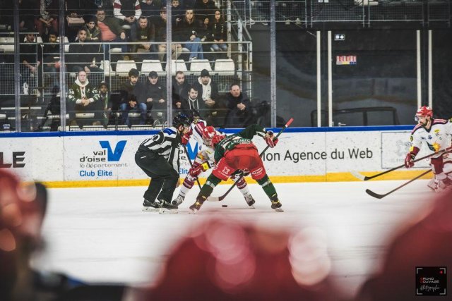 Photo hockey match Cergy-Pontoise - Grenoble  le 26/03/2022